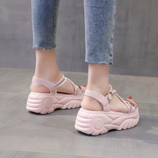 Giay sandal đế bánh mì cao cấp