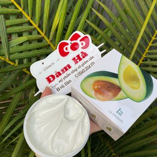 Kem Body Bơ Lá organic mẫu mới