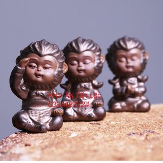 Tượng Tôn Ngộ Không ngồi thiền mẫu mới nhất độc lạ