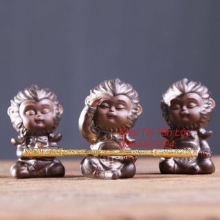Tượng Tôn Ngộ Không ngồi thiền mẫu mới nhất độc lạ
