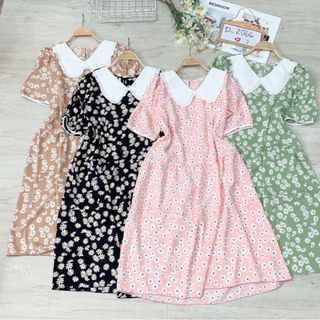 Đầm babydoll hoa cúc giá sỉ