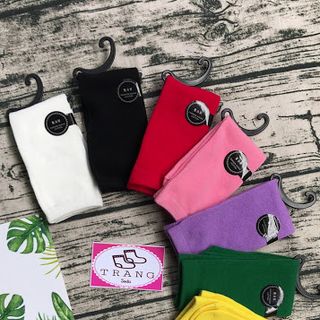 Sỉ tất trơn trung cao nhiều màu - ảnh thật