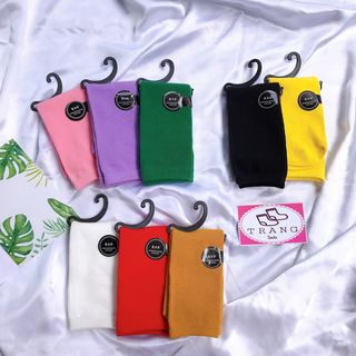 Sỉ tất trơn trung cao nhiều màu - ảnh thật