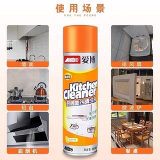 Bình Xịt Bếp Kitchen clear vàng cam cực mạnh giá sỉ