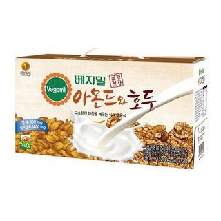 Sữa óc chó hạnh nhân Vegemil 190ml - Set 20 bịch