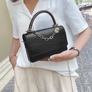 Túi đeo chéo mini dập vân da rắn phong cách Hàn Quốc cực xinh xắn D839