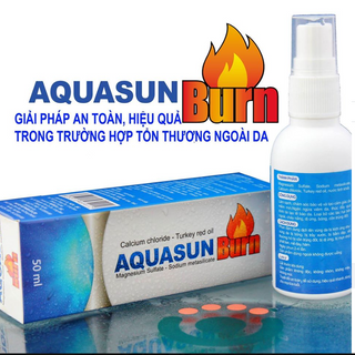Xịt trị bỏng đa năng Aquasun Burn chai 50ml