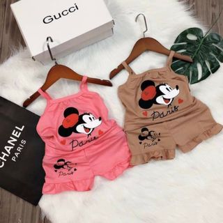Bộ Mickey cotton đùi