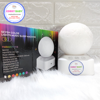 Máy tạo tiếng ồn trắng CORKY BABY WS02 – Có điều khiển từ xa, đèn đổi 7 màu