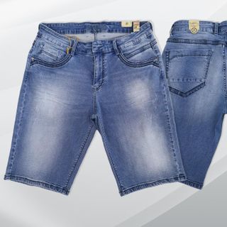 QUẦN SHORT JEAN NAM CAO CẤP - SJM1164 (CO GIÃN)