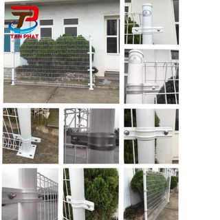 Hàng rào sắt, hàng rào lưới thép, hàng rào mạ kẽm chắn sóng