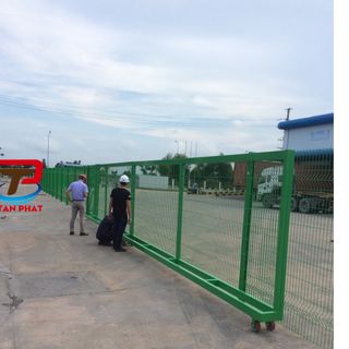 Hàng rào sắt, hàng rào lưới thép, hàng rào mạ kẽm chắn sóng