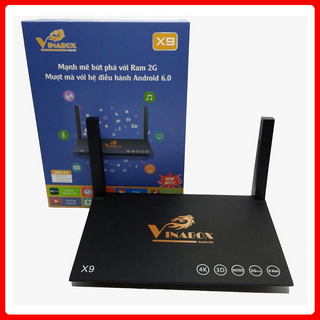 Smart Tivi Vinabox X9 Ram 2G Rom 8G