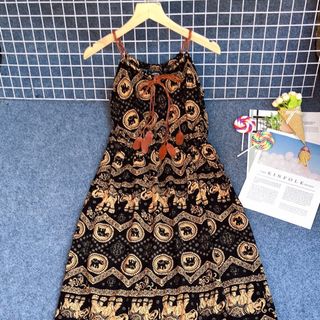 Đầm maxi thổ Cẩm