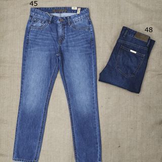 QUẦN JEAN NAM CAO CẤP FORM STRAIGHT - SJM1097 (COTTON)