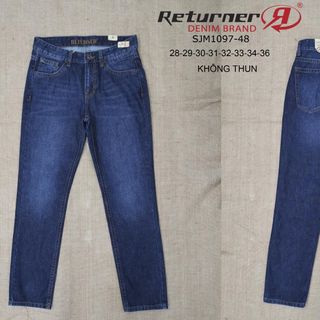 QUẦN JEAN NAM CAO CẤP FORM STRAIGHT - SJM1097 (COTTON)