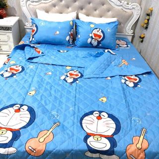 Trọn bộ chăn ga gối hè 5 món mới nhất