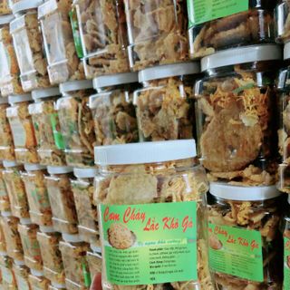 Cơm cháy khô gà