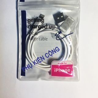 Dây Cáp Sạc Iphone Lightning Dài 1,5m- , Lõi Đồng - Mềm Mại, An Toàn, Tiện Lợi