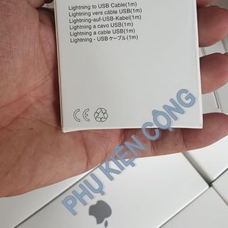 Dây Cáp Sạc Iphone Lightning - Đóng Hộp Sang Trọng - Chuẩn 6IC Sạc Nhanh Cực Chất