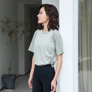 Áo tập tank lưới có tay