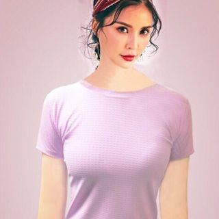 Áo tập dài thun gân