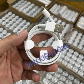 Cáp Sạc Iphone 7 - Bọc Thép 2 Đầu, chuẩn Foxconn - Sạc Nhanh, Ổn Định