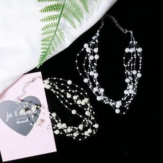 Choker đeo cổ hạt trai giá sỉ