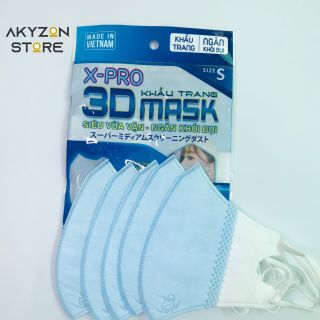Khẩu Trang X-Pro 3D Mask ngăn vi khuẩn (5 cái/gói)