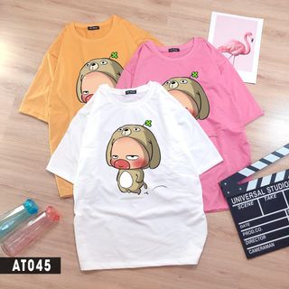 ÁO THUN COTON IN HÌNH GIÁ RẺ 2X FORM RỘNG
