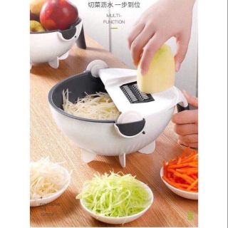 Rổ nạo thái rau củ quả đa năng 9 in 1 cao cấp