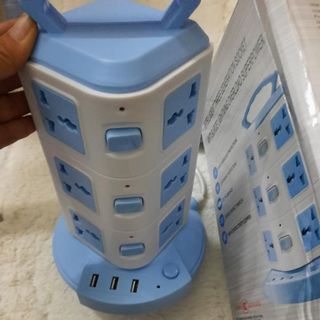 Ồ ĐIỆN 3 TẦNG CÓ 3 CỔNG USB 12 Ổ ĐIỆN 3 CÔNG TẤC