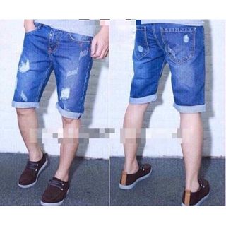 Quần short jean nam 01