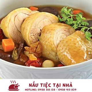 Gà hầm thuốc Bắc