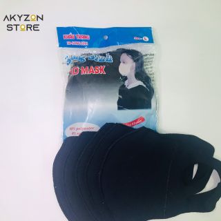 Khẩu Trang Vải 2 lớp kháng khuẩn - Chống thấm Akyzon (5 cái/gói)