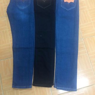 Quần Dài Jean Nam Ống Suôn