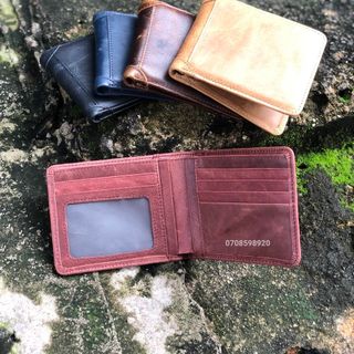 ví nối đủ màu (100% da bò)