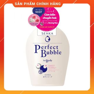 ữa tắm dưỡng ẩm Senka Perfect Bubble - Hương Hoa Hồng & Đinh Hương 500ml giá sỉ