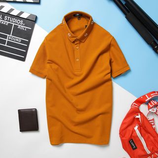 ÁO THUN CÁ SẤU TRƠN BO CỔ THÊU TRÒN [ NHẬN ĐẶT SẢN XUẤT ]