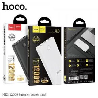 Pin dự phòng Hoco 12000mah HK3 giá sỉ