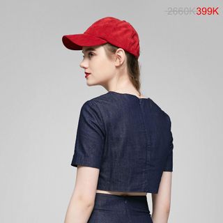 set váy + áo jeans