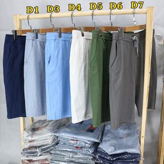Quần short nam vải đủi