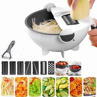 Rổ nạo thái rau củ quả đa năng 9 in 1 cao cấp giá sỉ