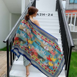 Khăn choàng sống ảo