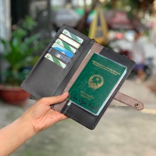 ví passport (100% da bò)