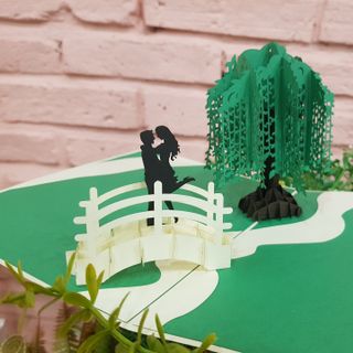 Thiệp 3d size lớn 15x15 cm hoặc 12x17 cm