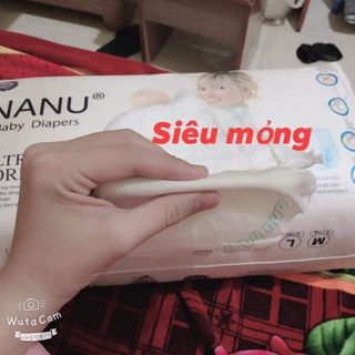 Tã quần NANU BABY xuất nhật siêu mỏng, siêu khô thoáng, siêu rẻ giá sỉ