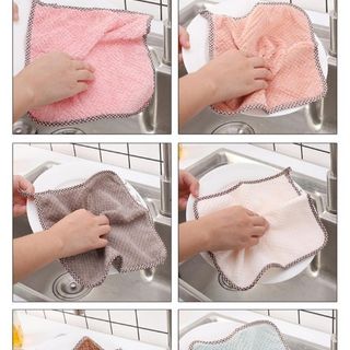 Khăn lau nhà bếp đa năng có viền
