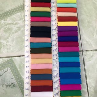Vải áo dài trơn đẹp rẻ
