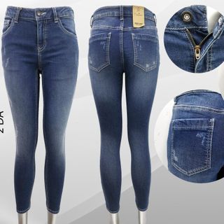 QUẦN JEAN NỮ ĐẸP FORM SKINNY 9 TẤC - SJW-992 (VẢI 2 DA)